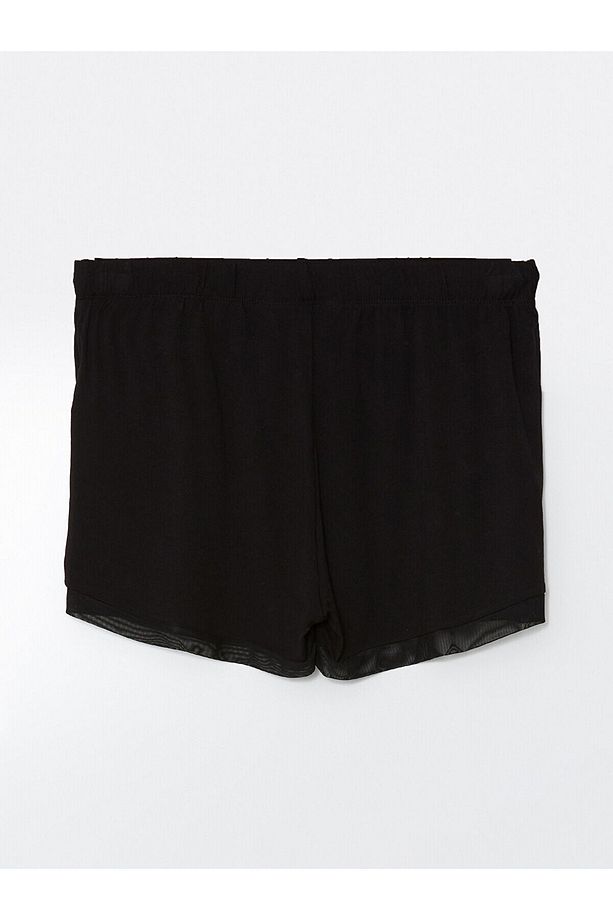 V Yaka Kadın Şortlu Pijama Takımı - 8