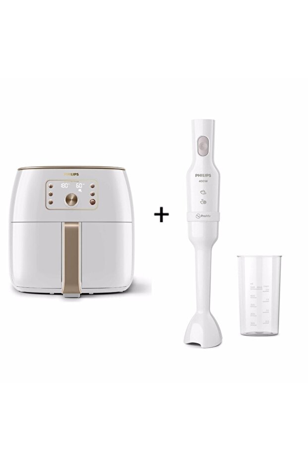 Airfryer Smart Sensing Star White Aksesuar Hediyeli+ Blender Hediyeli - 2