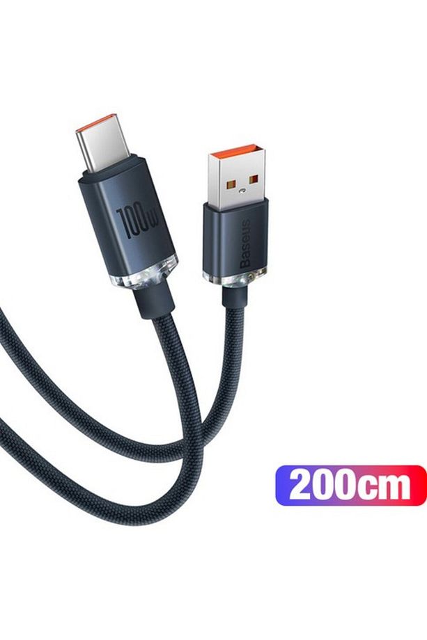 Crystal Shine 100w Usb To Type-c Hızlı Şarj Kablo 2 Mt - 3