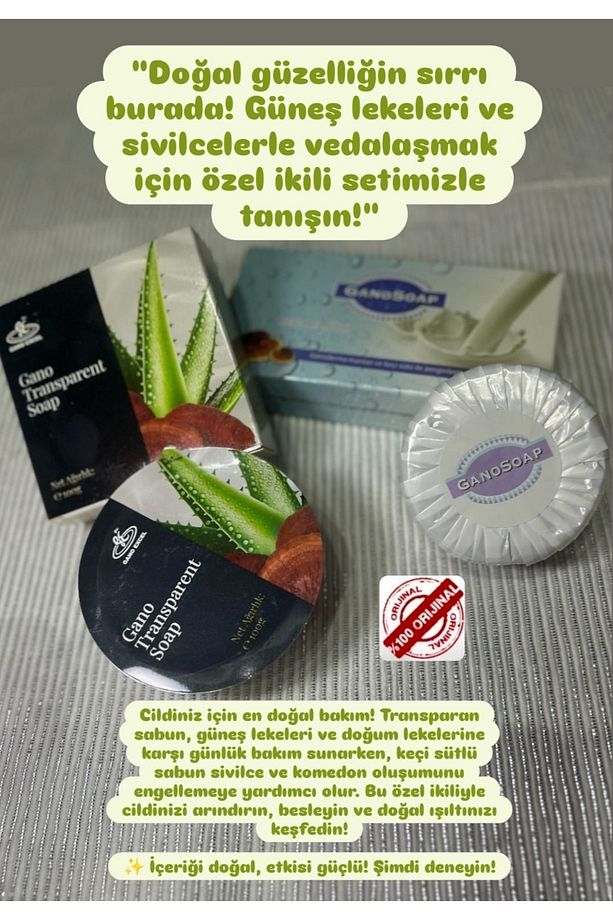 Gano Excel Transparan Sabun Şeffaf Sabun - 1