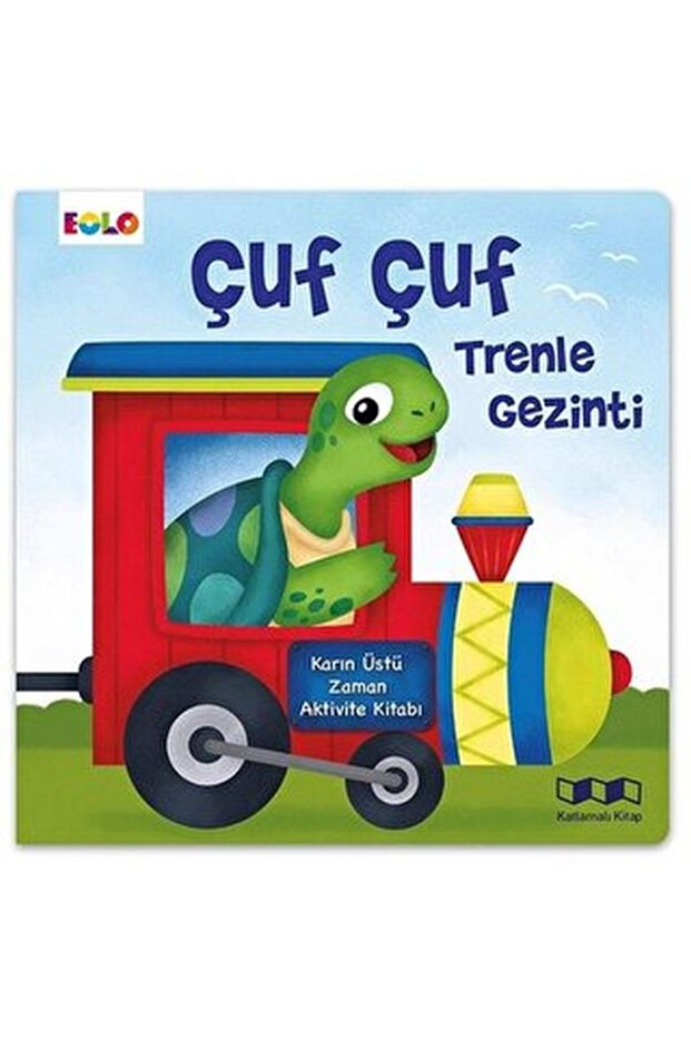 Çuf Çuf Trenle Gezinti - Karın Üstü Zaman Aktivite Kitabı - 1