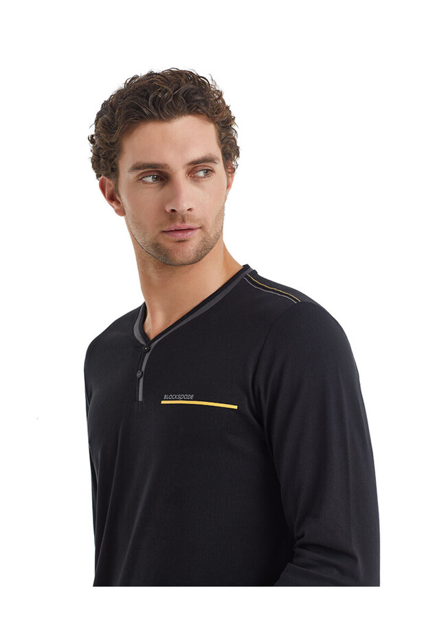 Erkek Uzun Pijama Set 40103 - 5