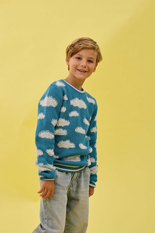 Cloudy Boy's Knitwear Cardigan Sweater
