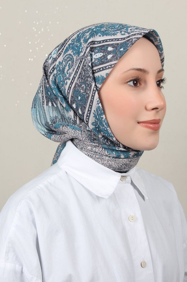 Lux Soft Pamuklu Eşarp 4040-261 - 2