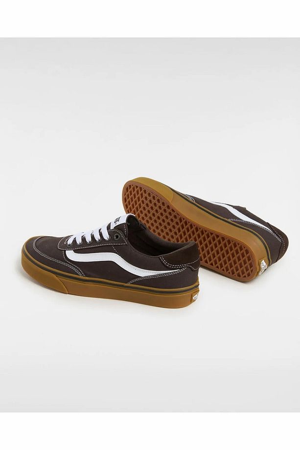 Erkek Kahve Vans Brooklyn Ls Spor & Günlük Ayakkabı Kahve - 4