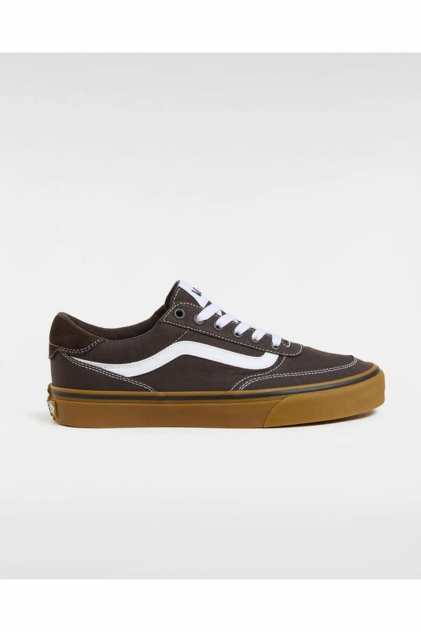 Erkek Kahve Vans Brooklyn Ls Spor & Günlük Ayakkabı Kahve - 1
