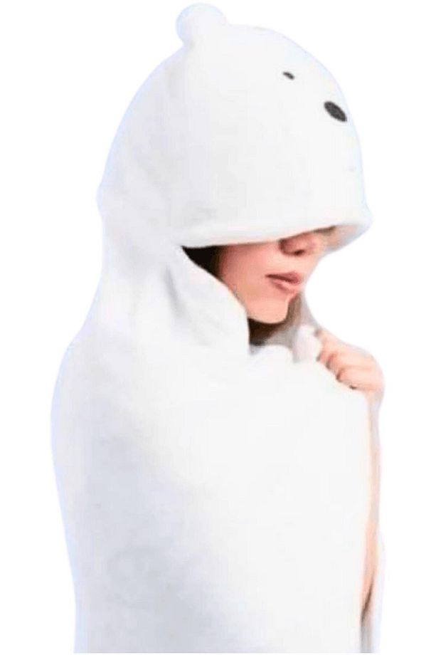We Bare Bears Lisanslı Katlanabilir Battaniye - Kutup Ayısı - 3