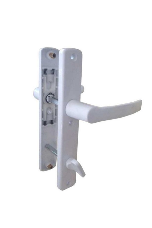 Pvc Wc Mutfak banyo pimapen kapı için Kapı Kolu Beyaz İKİ YÖNEDE AYARLANABİLİR - 1