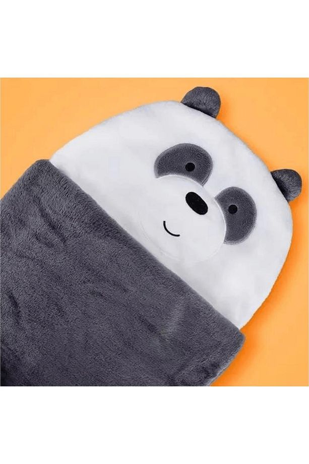 We Bare Bears Lisanslı Katlanabilir Battaniye - Panda - 4