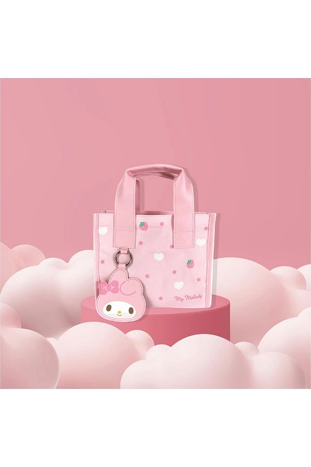 Sanrio Lisanslı Kare Yiyecek Çantası - My Melody - 7