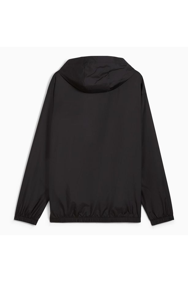 627473-01 Mesh Lined Windbreaker Erkek Yağmurluk-r&amp;uuml;zgarlık Siyah - 7