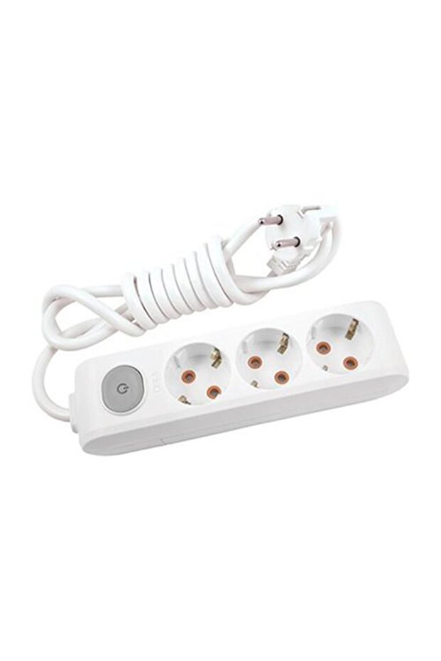 فيكو ملتي ليت Vm32Anh 3 قطع 2 متر مأخذ مقاوم للأطفال مع مفتاح - 1