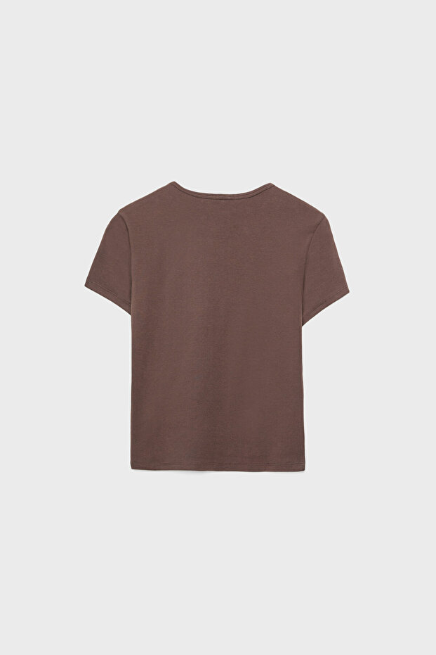 Slim fit basic t-shirt - 6