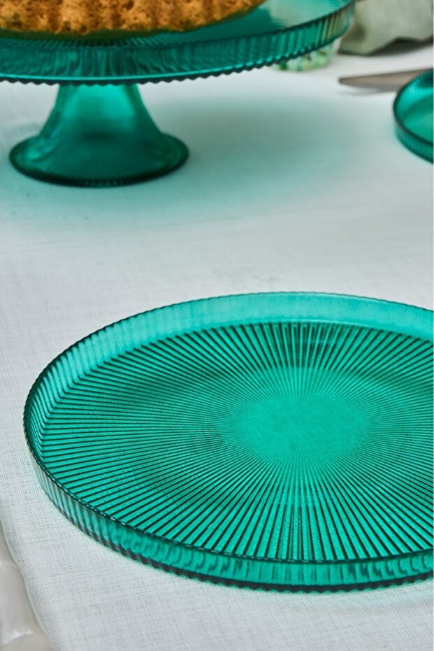 Massimo Cam 7 Parça Pasta / Tatlı Seti 28 Cm - 4