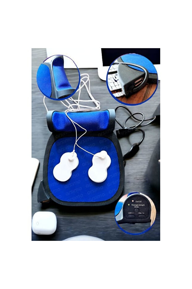 Wrist Supported Wrist Arm Massage Function Mouse Pad Set| USB Connected Mousepad Set