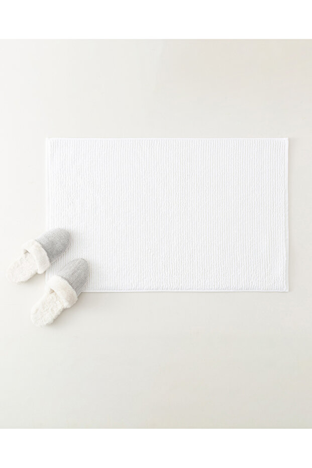 Charles Foot Towel - White - 50x80 cm