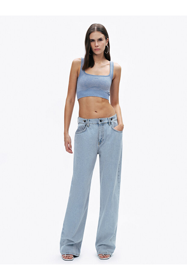 Ribanalı Crop Top - 3