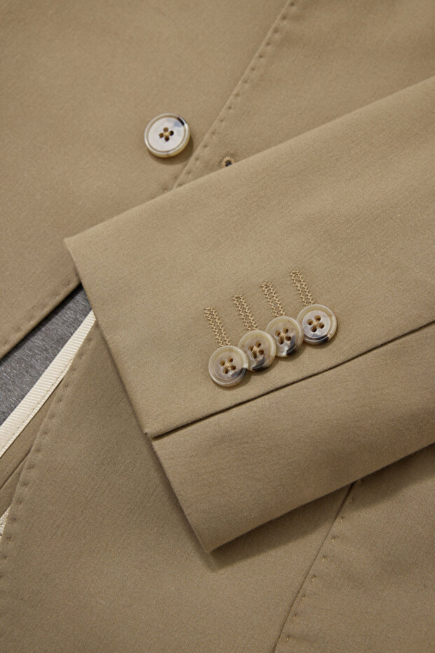 VİZON DÜĞMELİ CEKET - 4