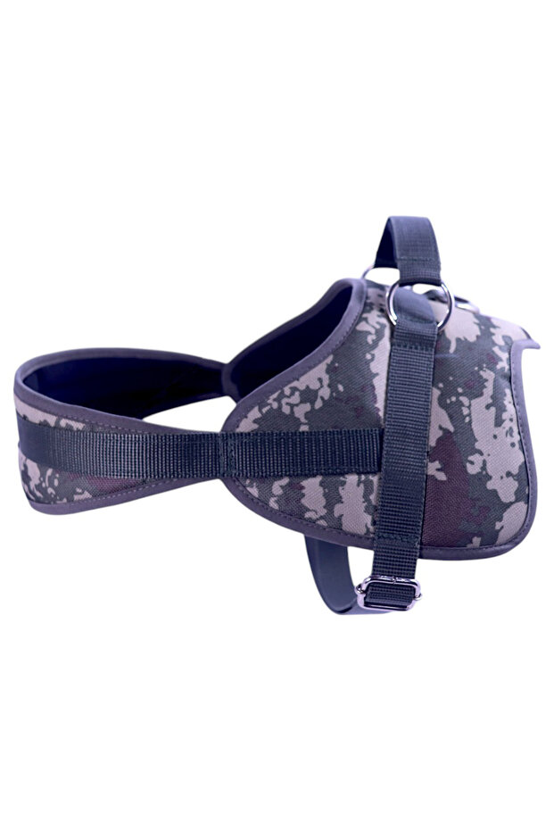 Kamuflaj Desenli Orta ve Büyük Irk Köpek Tasma Seti Full Function Gezdirme Kayışı - 4