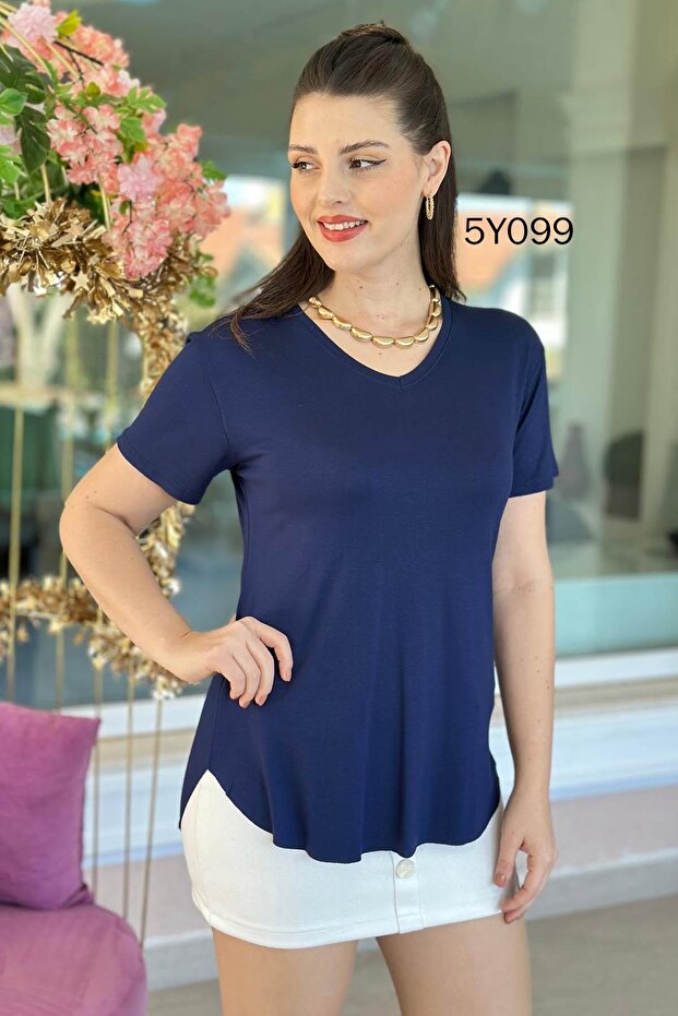 V Yaka Bambu Basic Tshirt 5y099 - 4