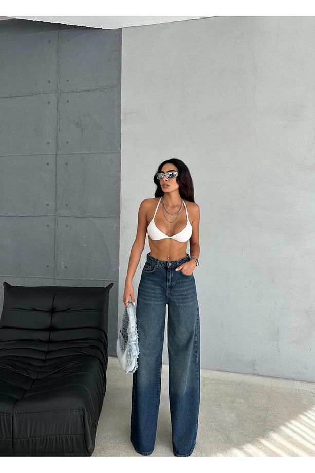 EXTRA BAGGY TİNT DENIM PANTOLON - 3