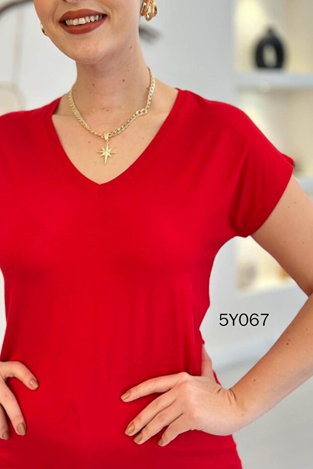 V Yaka Bambu Tshirt 5y067 - 4