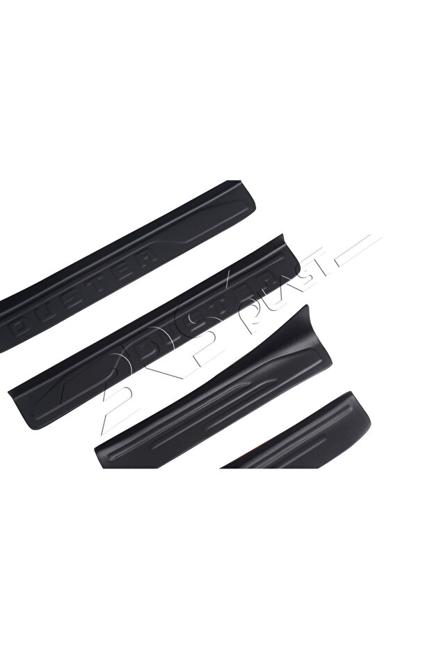 Dacia Duster Uyumlu 2018-2024 Abs Kapı Eşiği 4 Parça - 4