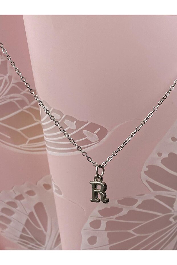 Stainless Tarnish 316L Elegant Necklace with Letter R