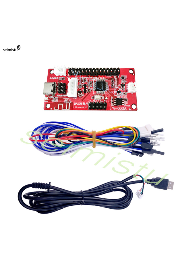 1 مجموعة 2.8 مم - 5 دبابيس عصا تحكم بلوتوث تأخير صفر لوحة دوائر كهربائية USB وحدة تحكم تأخير صفر إلى - 1