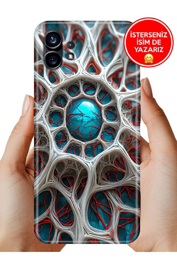 Phone 1 Kılıf Lüks Desenli Silikon Cover Case Genetik - 1