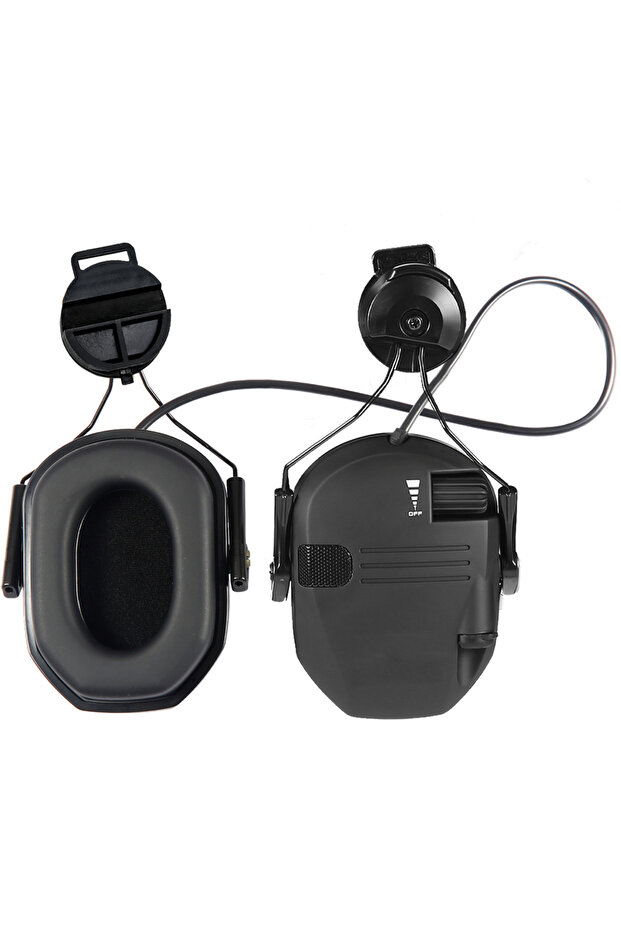 black New Generation WK Helmet VersionTactical Electronic Shooting Earmuff Anti-noise Headphone NRR2