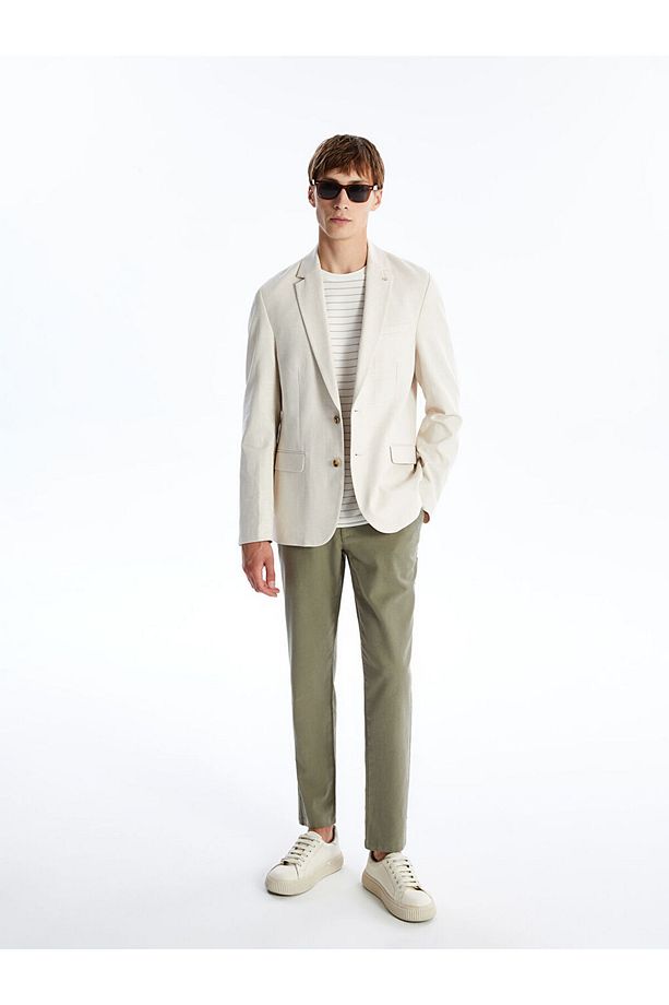 LCW Dar Kalıp Erkek Blazer Ceket - 2