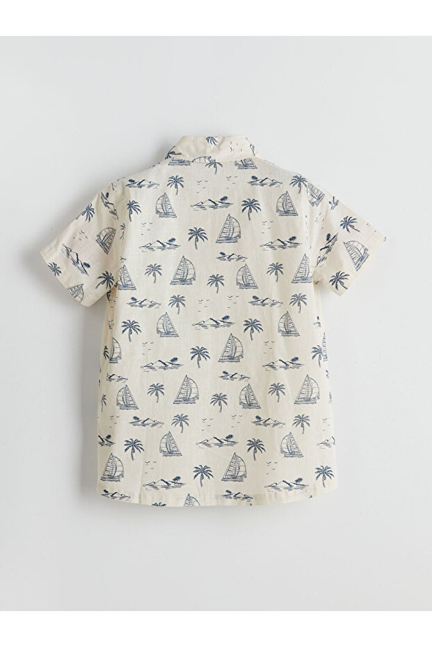 LCW Desenli Erkek Çocuk Gömlek - 2