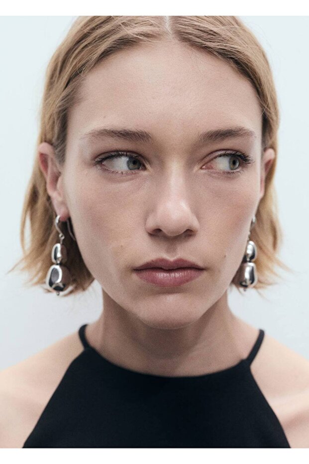 Kombine evaze elbise - 6