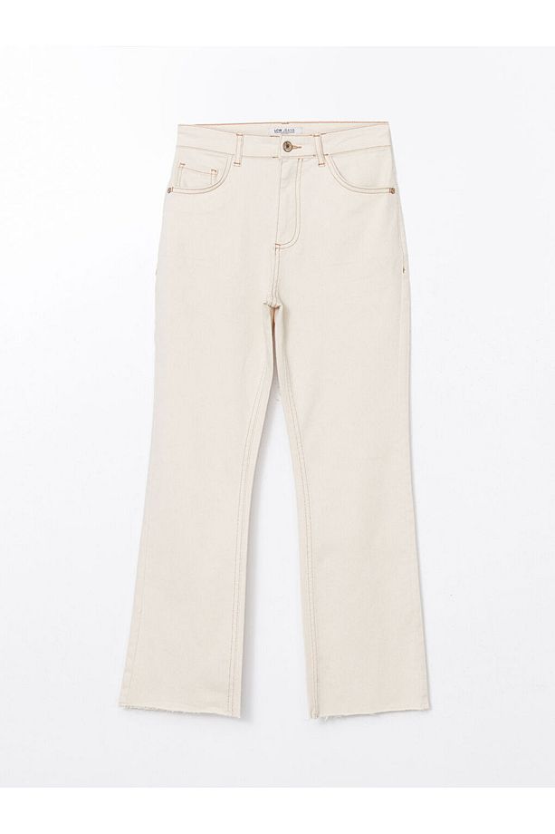 LCW Flare Kadın Jean Pantolon - 5