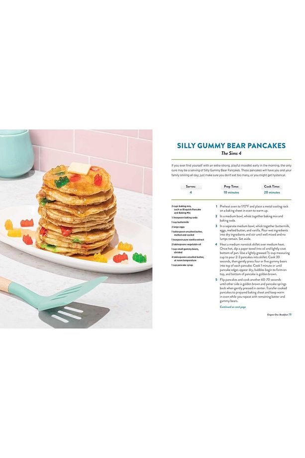 The Unofficial Sims Cookbook From Baked Alaska To Silly Gummy Bear Pancakes 85 Recipes To Satisfy.. - 2