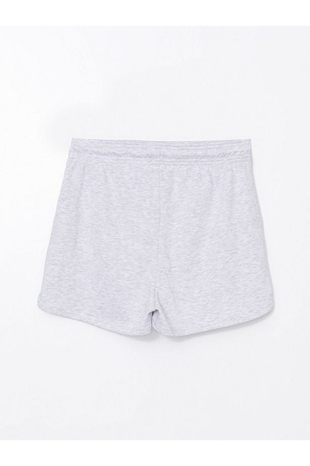 LCW ECO Gri Beli Lastikli Kadın Şort - 2