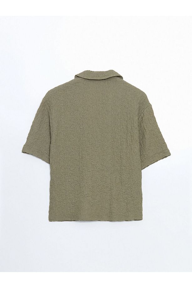 LCW Loose Fit Dokulu Kadın Gömlek - 6