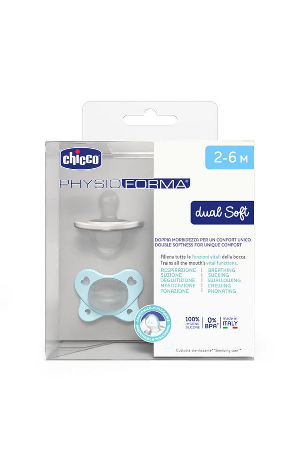 PHYSIO DUAL SOFT ERKEK 2-6AY 2'Lİ EMZİK - 4