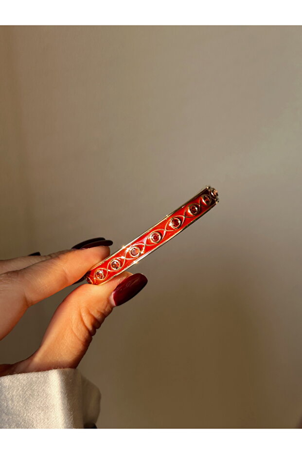 Mineli Taş Detay Bilezik - 1