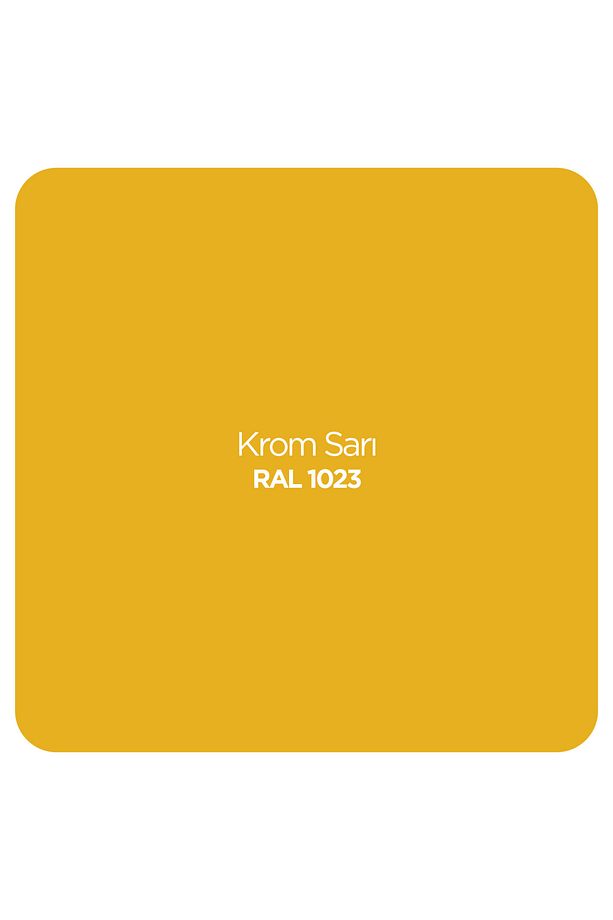 Sprey Boya Krom Sarı 400ml Ral1023 - 4