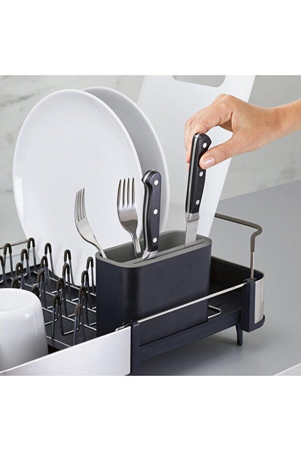 Extend Steel Dish Rack, Grey - 5