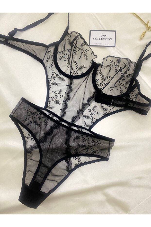 Nakış İşlemeli Babydoll