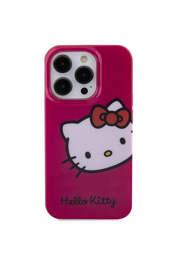 Apple Iphone 15 Pro Max Uyumlu Kılıf Lisanslı Yazı Ve Ikonik Logolu Kitty Head - 3