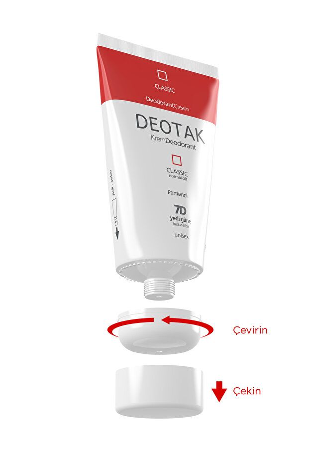 Classic Koruma 7 Güne Kadar Etkili Krem Deodorant 35 ml x 4 Adet - 6