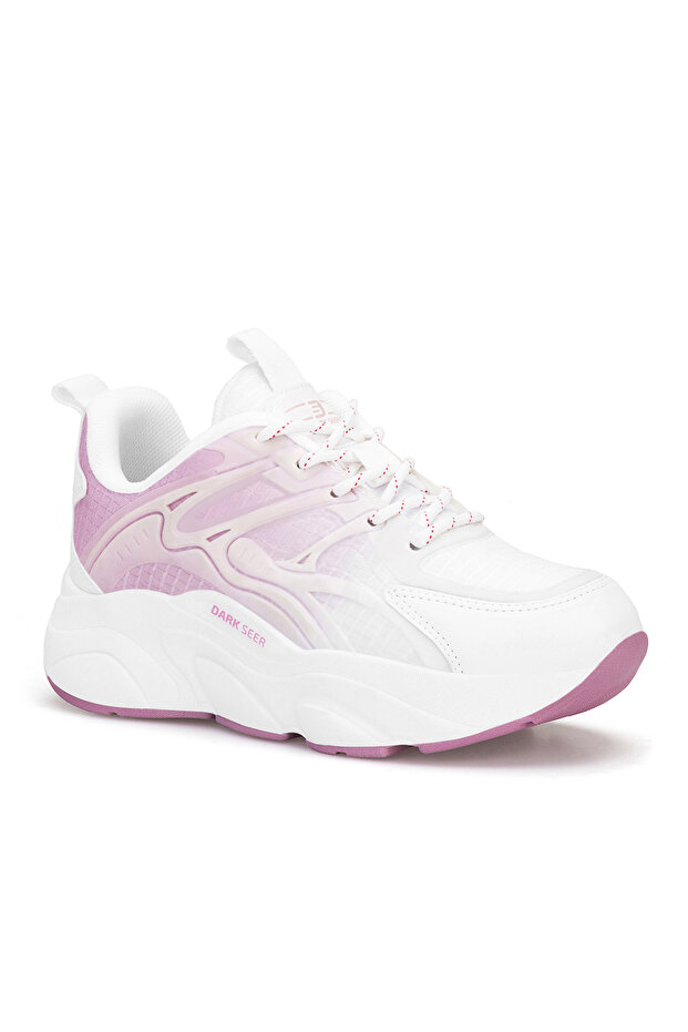 DS STORM fehér lila uniszex tornacipő - 5