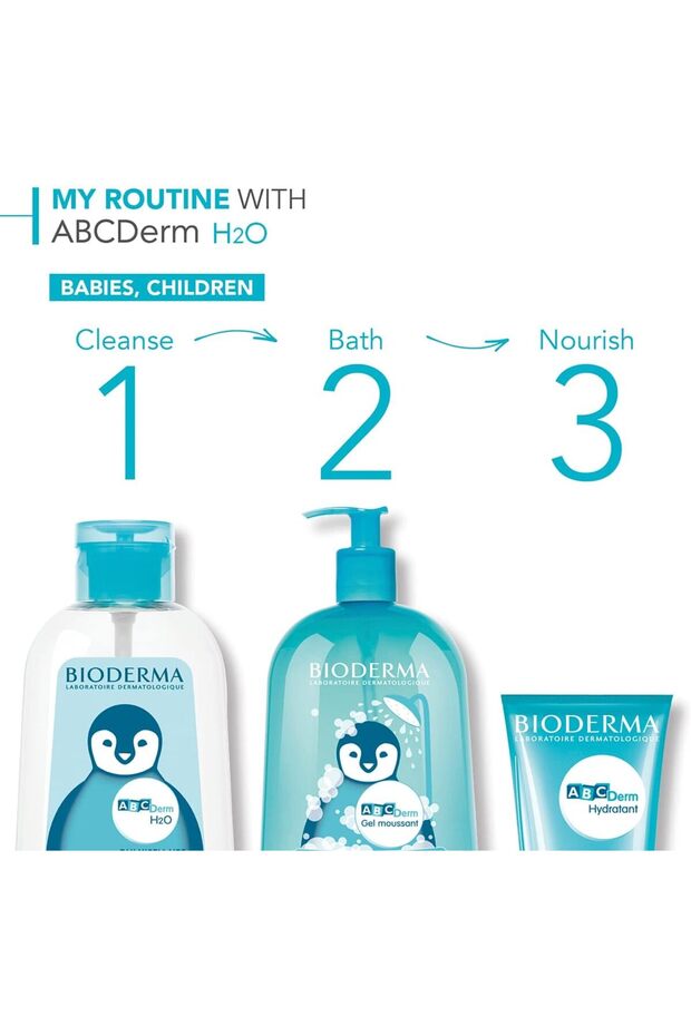 Abcderm Foaming Cleanser 1 L - 17