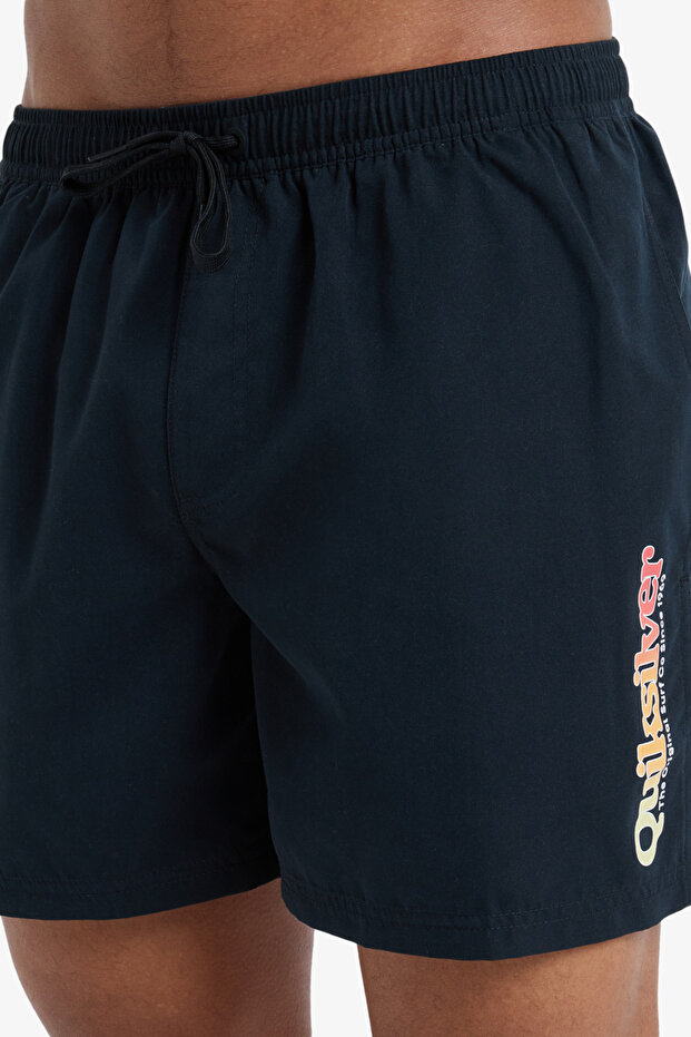 Eqyjv04141-Kvj0 Czarne spodenki kąpielowe - 8