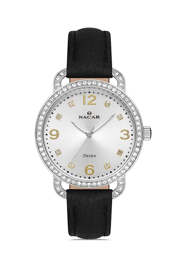 Black Women's Wristwatch Nc10- 3931033 -Ascl1S