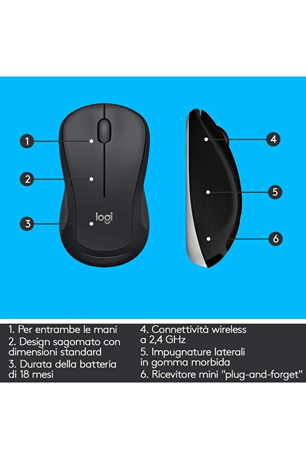 لوحة مفاتيح لاسلكية MK540+ماوس IT - 5